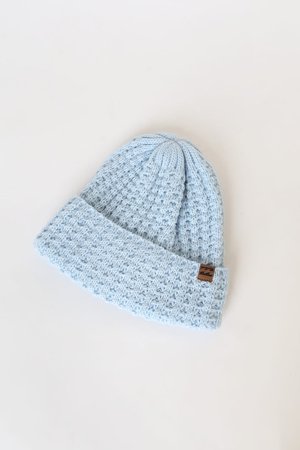 Billabong So Chill - Light Blue Beanie - Knit Beanie - Blue Hat - Lulus