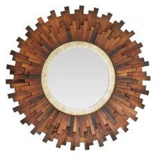 SILVER ECLECTIC CONVEX MIRROR - The Home Market