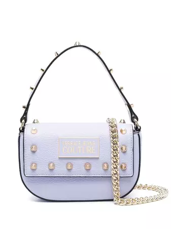 Versace Jeans Couture Studded chain-strap Tote Bag - Farfetch