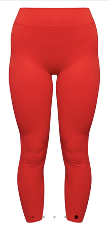red plt leggings