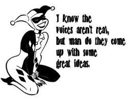 harley quinn quotes black and white - Google Search