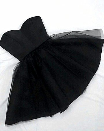 Cute Black Prom Dress,Homecoming Dress,Short | prom dresses