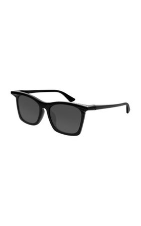 Rim Square-Frame Acetate Sunglasses By Balenciaga | Moda Operandi