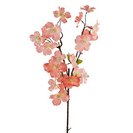 Faux Coral Dogwood Stem with Pearl Accents | Pier 1