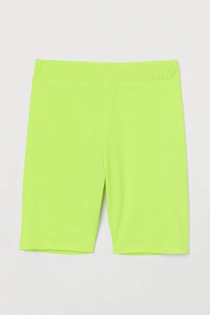 Cycling Shorts - Yellow