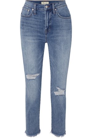 Madewell | The Perfect Vintage high-rise straight-leg jeans | NET-A-PORTER.COM