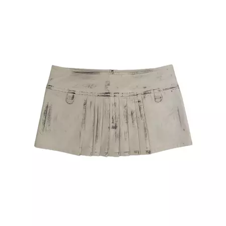 Dirty Pleated Skirt – ap0cene