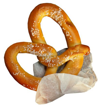 *clipped by @luci-her* Jumbo Baked Pretzel