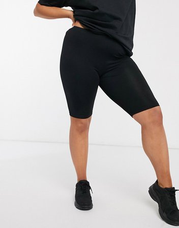 ASOS DESIGN Curve basic legging shorts | ASOS