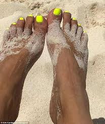 neon green toes - Google Search