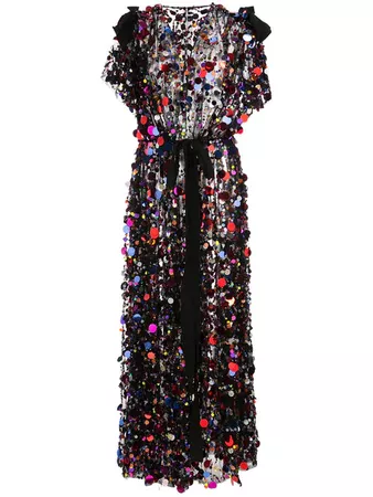 Carolina Herrera sequin-embellished Long Dress - Farfetch