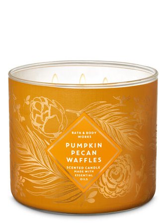 Pumpkin Pecan Waffles 3-Wick Candle | Bath & Body Works