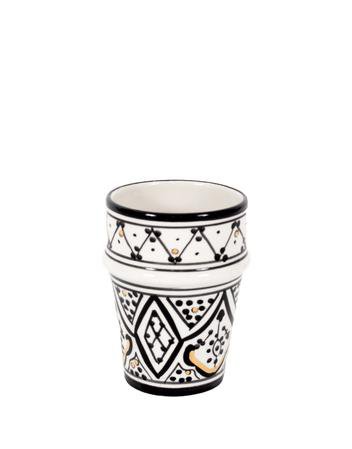 Black Moroccan Mug Gift Box | Fair Trade | The Little Market