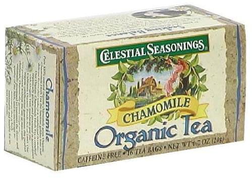 Celestial Seasonings Caffeine Free, Chamomile Organic Tea - 16 ea, Nutrition Information | Innit