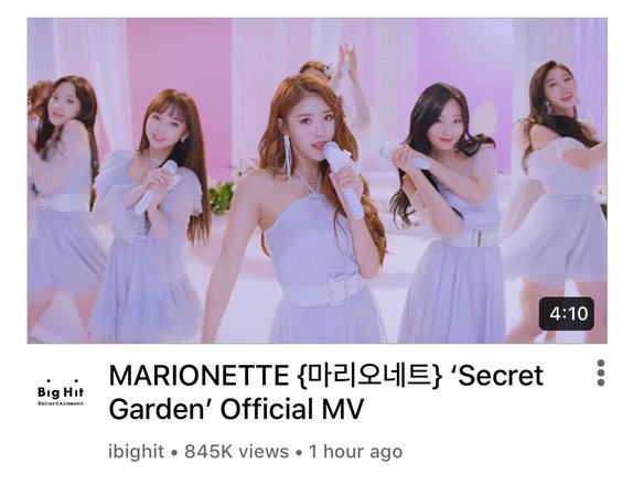 MARIONETTE ‘Secret Garden’ MV