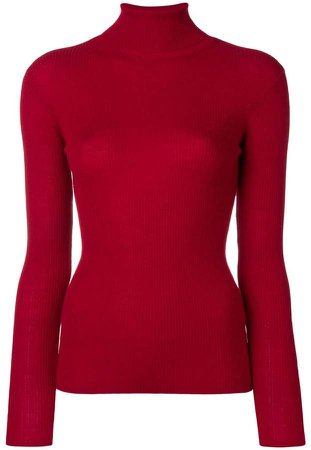 slim fit polo neck