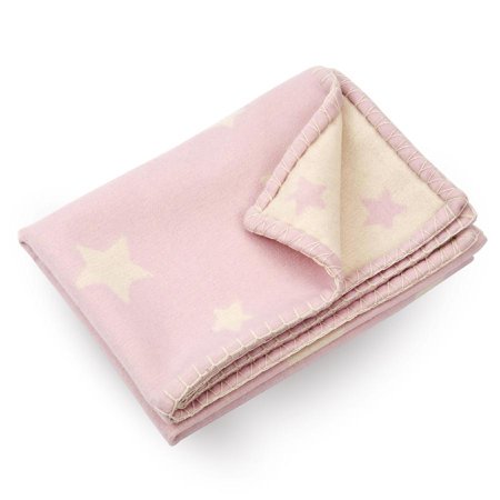 Halcyon Days cashmere baby blanket in pink