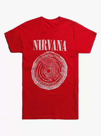 Nirvana Red Vestibule Circles Of Hell T-Shirt