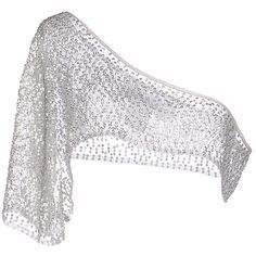 silver shawl