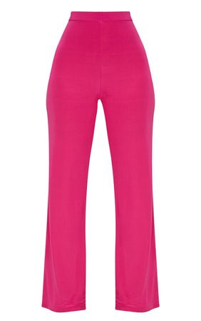 hot pink slinky trousers