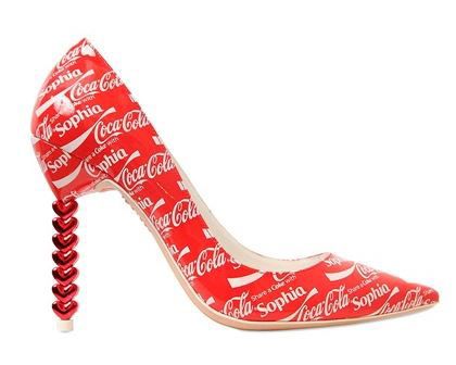 Unusual Shoes: Sophia Webster Coca Cola shoes > Shoeperwoman