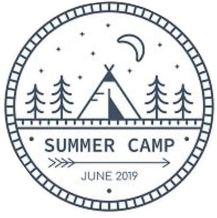 summer camp icon