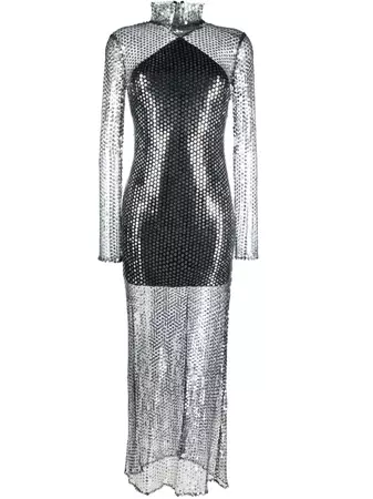 Taller Marmo Tina Sequinned Maxi Dress - Farfetch