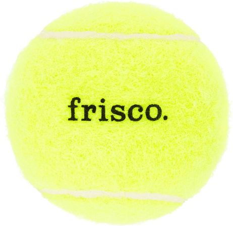 FRISCO Fetch Squeaking Tennis Ball Dog Toy, Medium, 1 count - Chewy.com