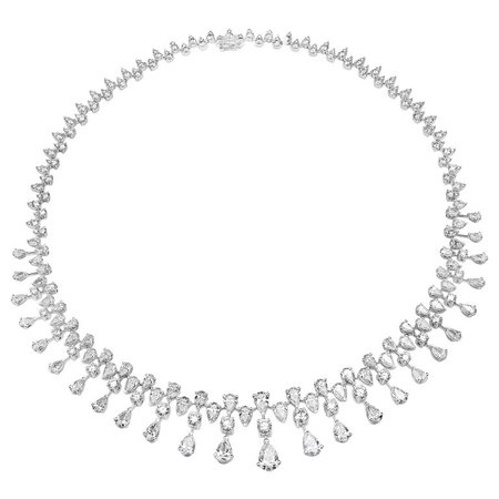 25.60 Carat Graduating Diamond Necklace