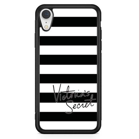 Victoria Secret Bw Stripes iPhone XR Case