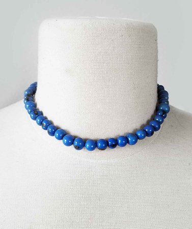 cobalt-blue-rannka-minimalist-choker-necklace.jpg (1319×1573)