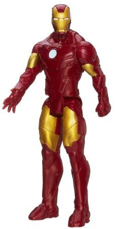 Amazon.com: Avengers Series Marvel Assemble Titan Hero Iron Man 12" Action Figure: Toys & Games