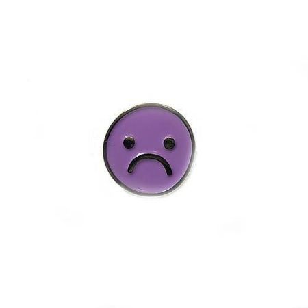purple frown