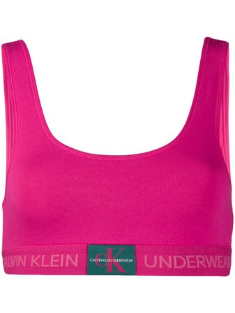 Calvin Klein Underwear Bralette Com Logo - Farfetch