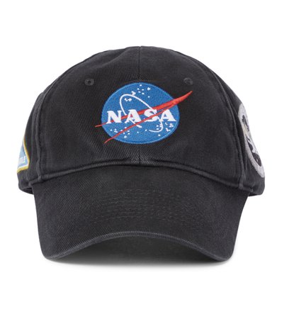 Balenciaga - x NASA Space cotton cap | Mytheresa