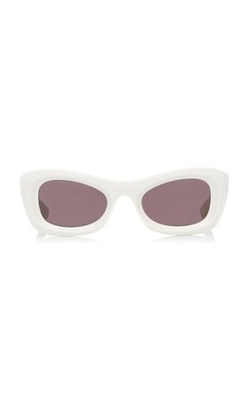 Acetate Square-Frame Sunglasses By Bottega Veneta | Moda Operandi
