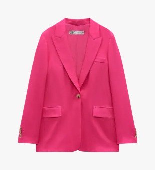 Zara oversize straight blazer