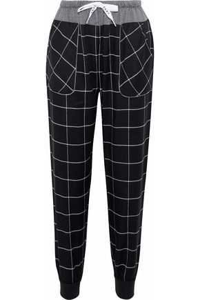 Checked flannel pajama pants | DKNY | Sale up to 70% off | THE OUTNET