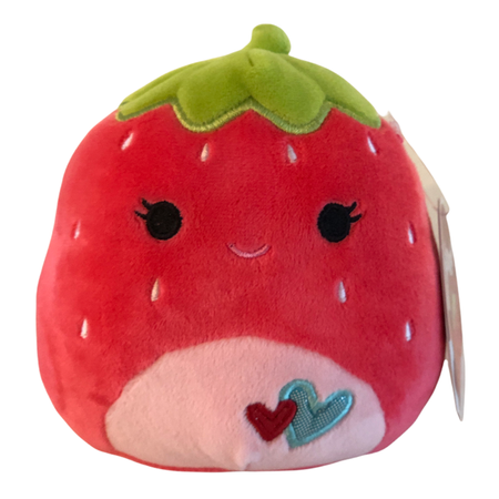 Squishmallow Scarlet Strawberry 5" Plush Valentines 2022 - Walmart.com