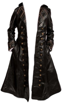 black pirate jacket