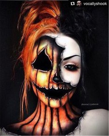 scary Halloween makeup - Google Search