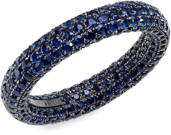 Sapphire Inside & Out Ring