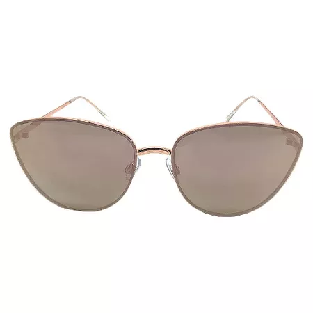 Women's Cateye Sunglasses - A New Day™ Gold... : Target