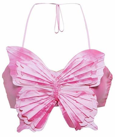 Pink Butterfly top