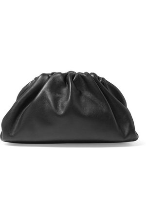 Bottega Veneta | Pouch small gathered leather clutch | NET-A-PORTER.COM