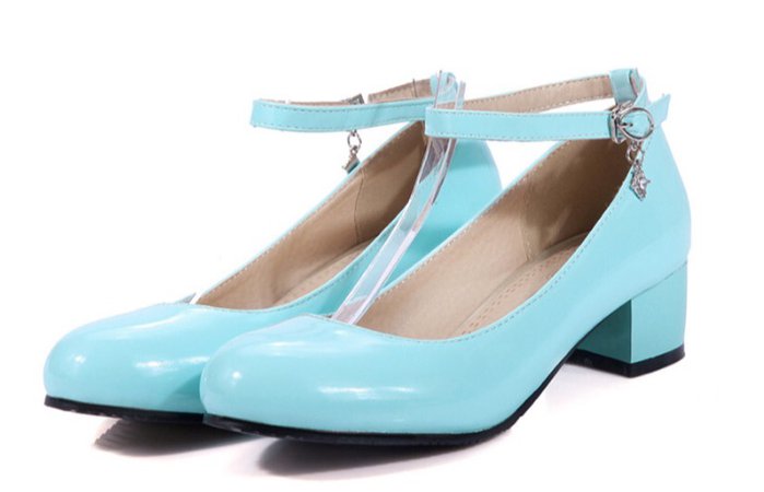 light blue shoes