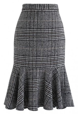 Forever More Asymmetric Frilling Skirt in Tan - Skirt - BOTTOMS - Retro, Indie and Unique Fashion