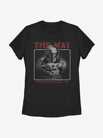 Star Wars The Mandalorian Retro Way Womens T-Shirt