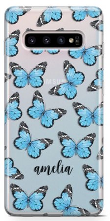 dyefor.com - Blue butterflies Phone Case