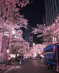 aesthetic japan street at night - Google Search